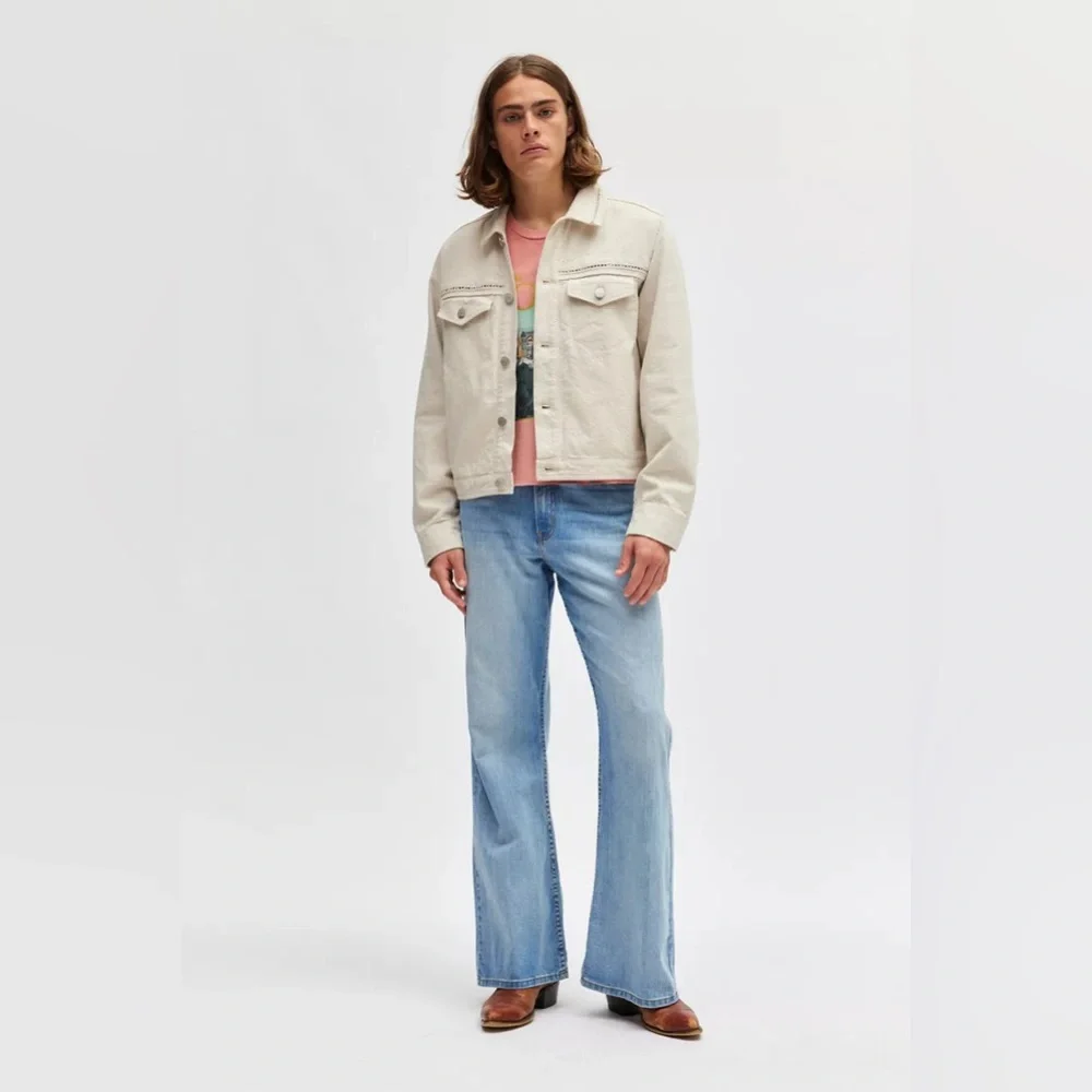 BDG Cropped Canvas Trucker Jacket - Picture 5 of 12